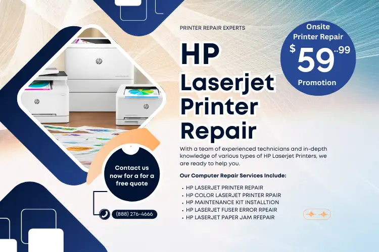 HP Laserjet printer repair | hp laserjet maintenance kit installation | fix hp laserjet paper jam | hp laserjet fuser replacement service