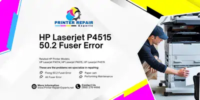 HP laserjet P4515 50.2 Fuser Error