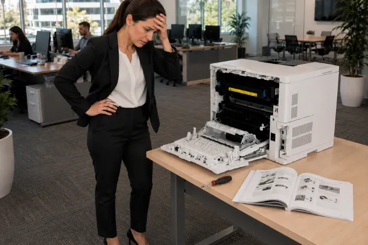 HP Laserjet M607 Printer Repair
