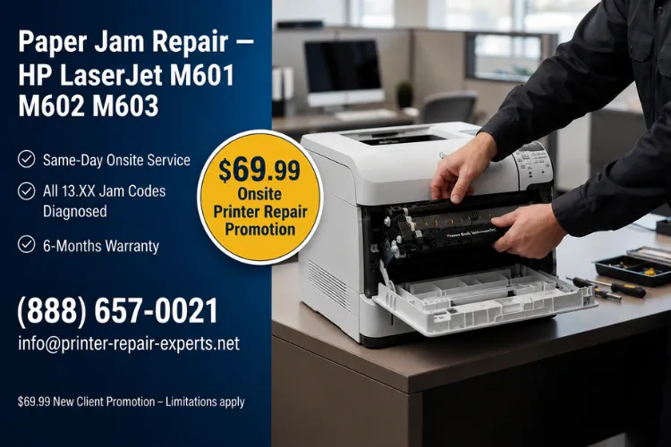 HP Laserjet M601 M602 M603 Paper Jam | HP Laserjet M601 Paper Jam | HP Laserjet M602 Paper Jam | HP Laserjet M603 Paper Jam