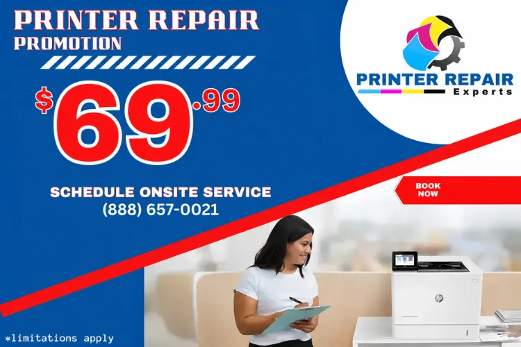 Printer Repair Experts $69.99 Promotion