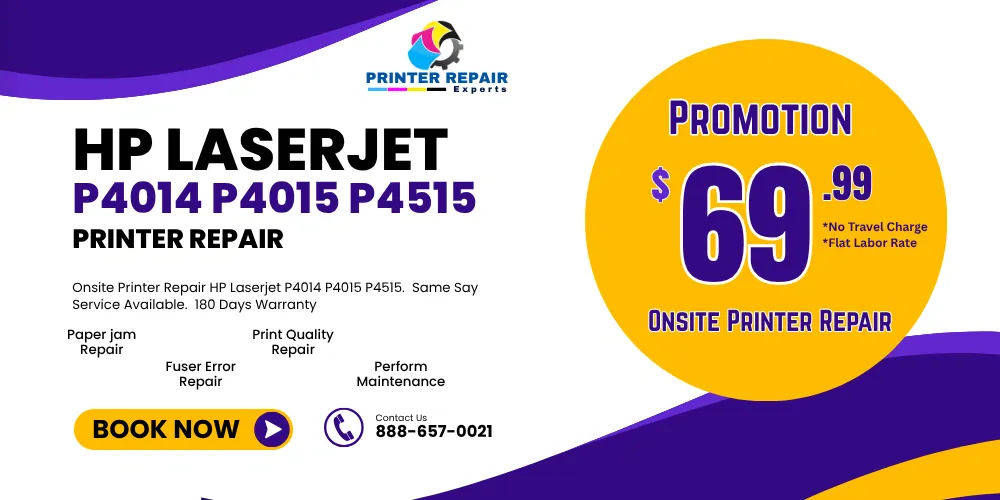 HP Laserjet P4014 P4015 P4515 Printer Repair