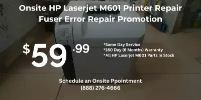 HP Laserjet M601 fuser error HP Laserjet M601 fuser error